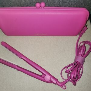 💕💕Paul Mitchell💕💕Bright Pink Express Ion Smooth PRO TOOLS with Case